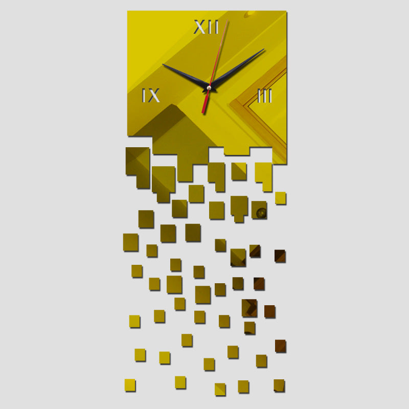 Acrylic DIY Fashion Creative Wall Clock PearlNestDecor.com