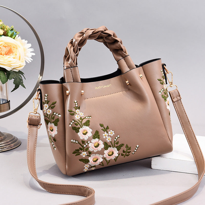Stylish PU Leather Tote Bag NorixaFashion.com
