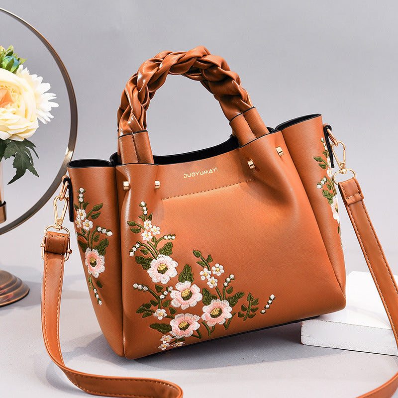 Stylish PU Leather Tote Bag NorixaFashion.com