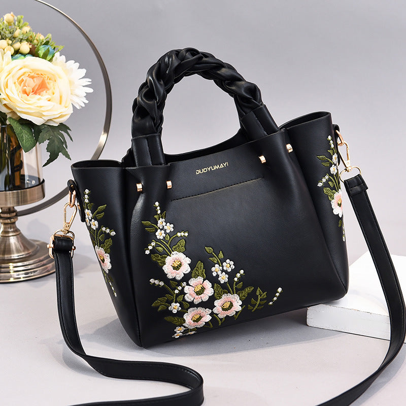 Stylish PU Leather Tote Bag NorixaFashion.com