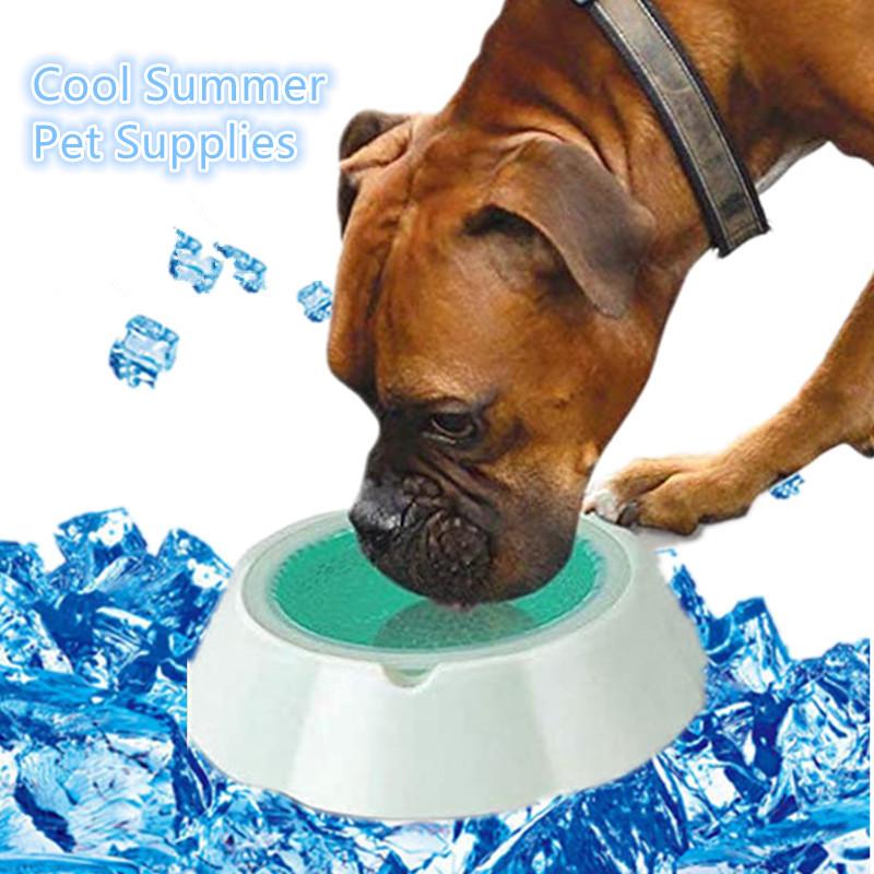 Pet Bowl Dog Bowl Cat Bowl Condensed Pearl Ice Bowl Pets Fashion