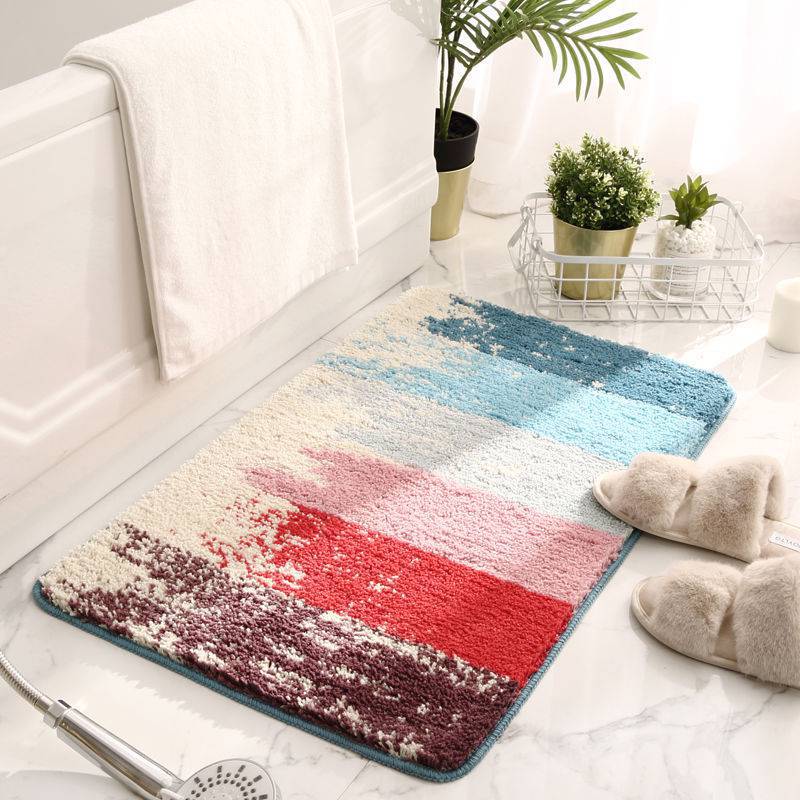 Bathroom Mat Super Absorbent Non-slip Bathroom Carpet