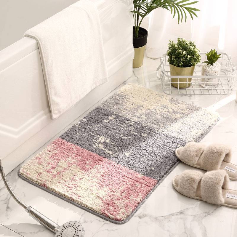 Bathroom Mat Super Absorbent Non-slip Bathroom Carpet