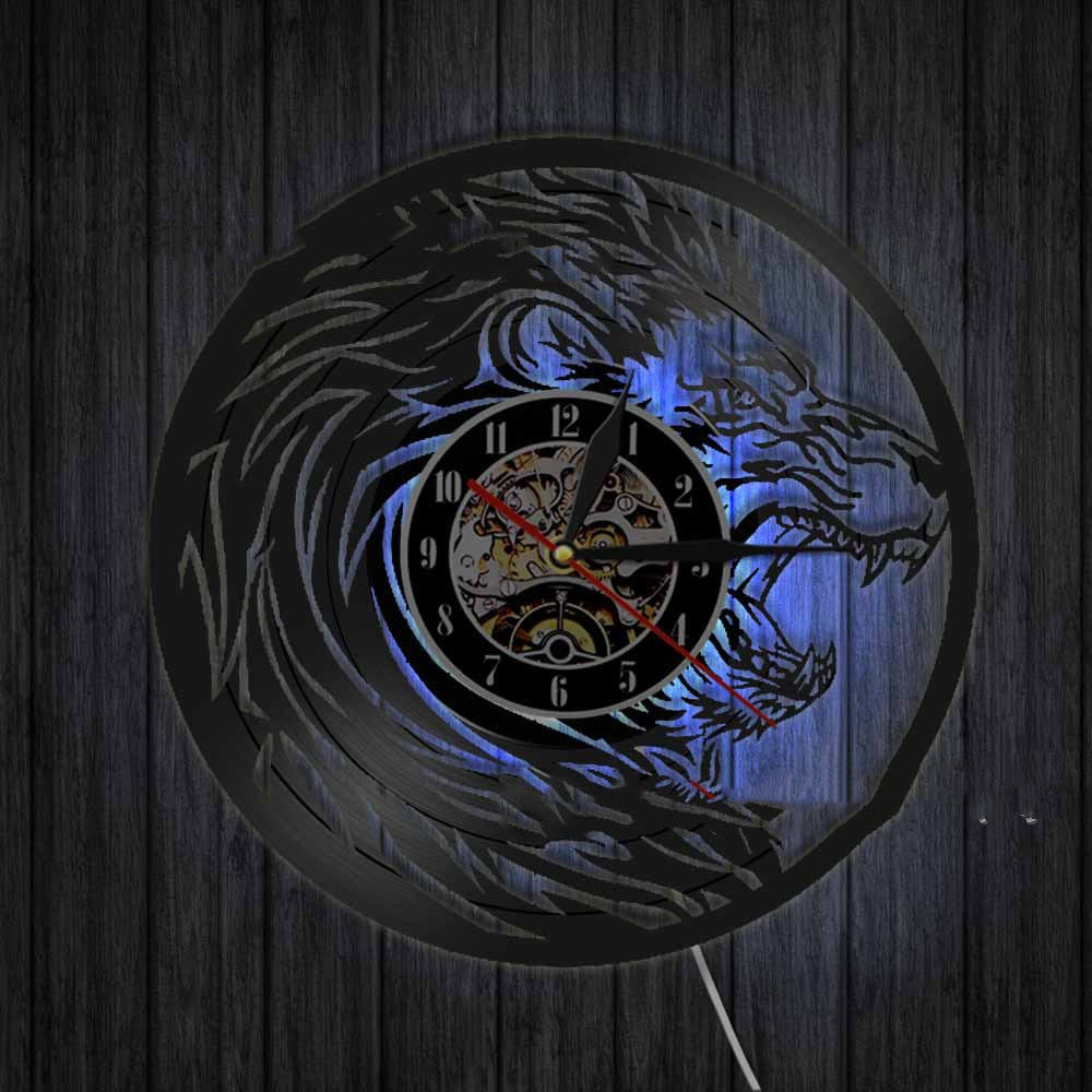 Animal Shape Creative Retro Nostalgic Wall Clock Wall Clock PearlNestDecor.com