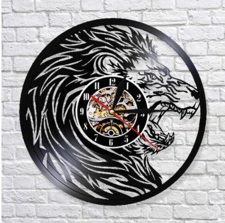 Animal Shape Creative Retro Nostalgic Wall Clock Wall Clock PearlNestDecor.com
