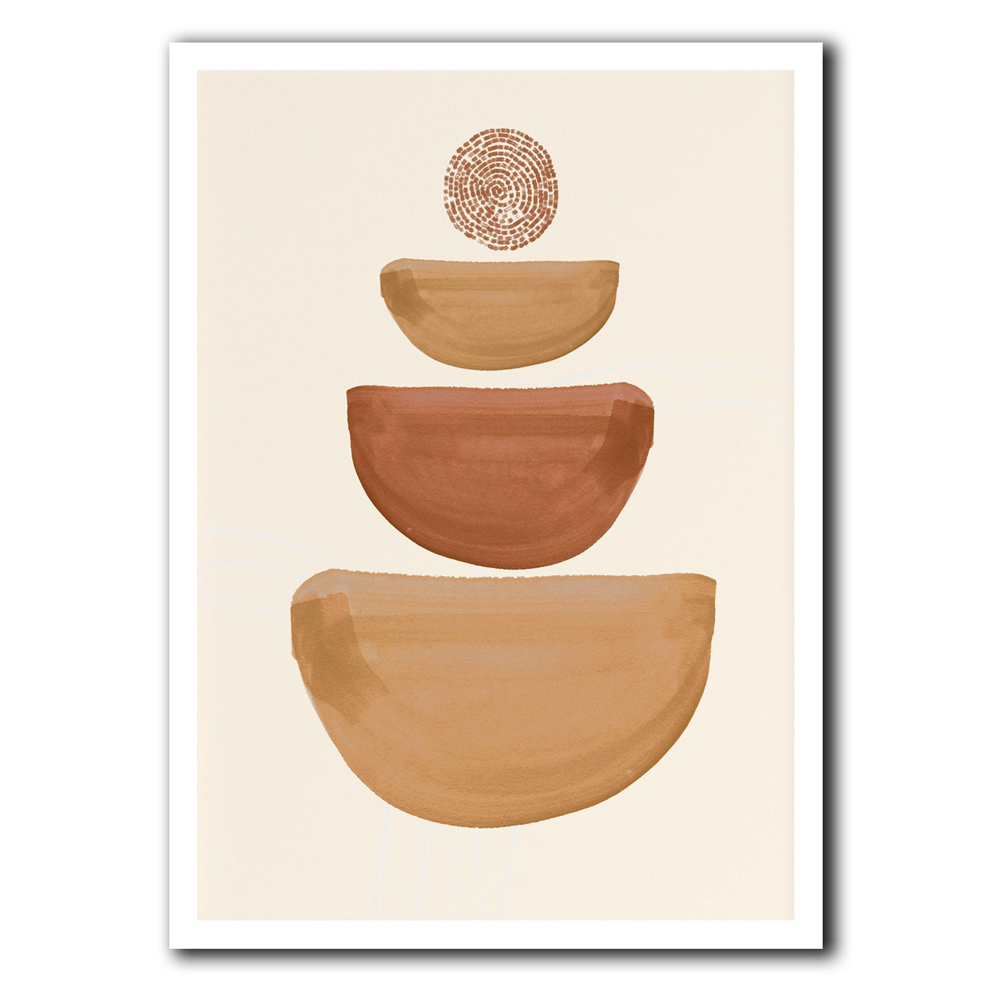 Bohemian Canvas Wall Art PearlNestDecor.com