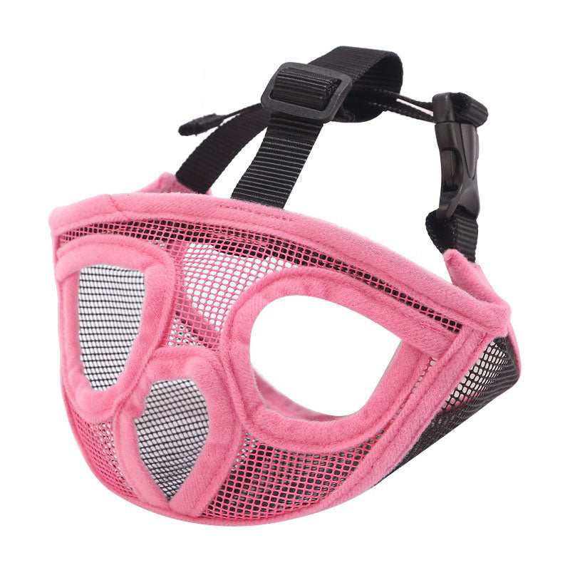 Hoopet Pet Small Dog French Bulldog Muzzle Dog Mouse Basket Breathable Muzzle For Dogs Leash Harness Supplies Pets Fashion