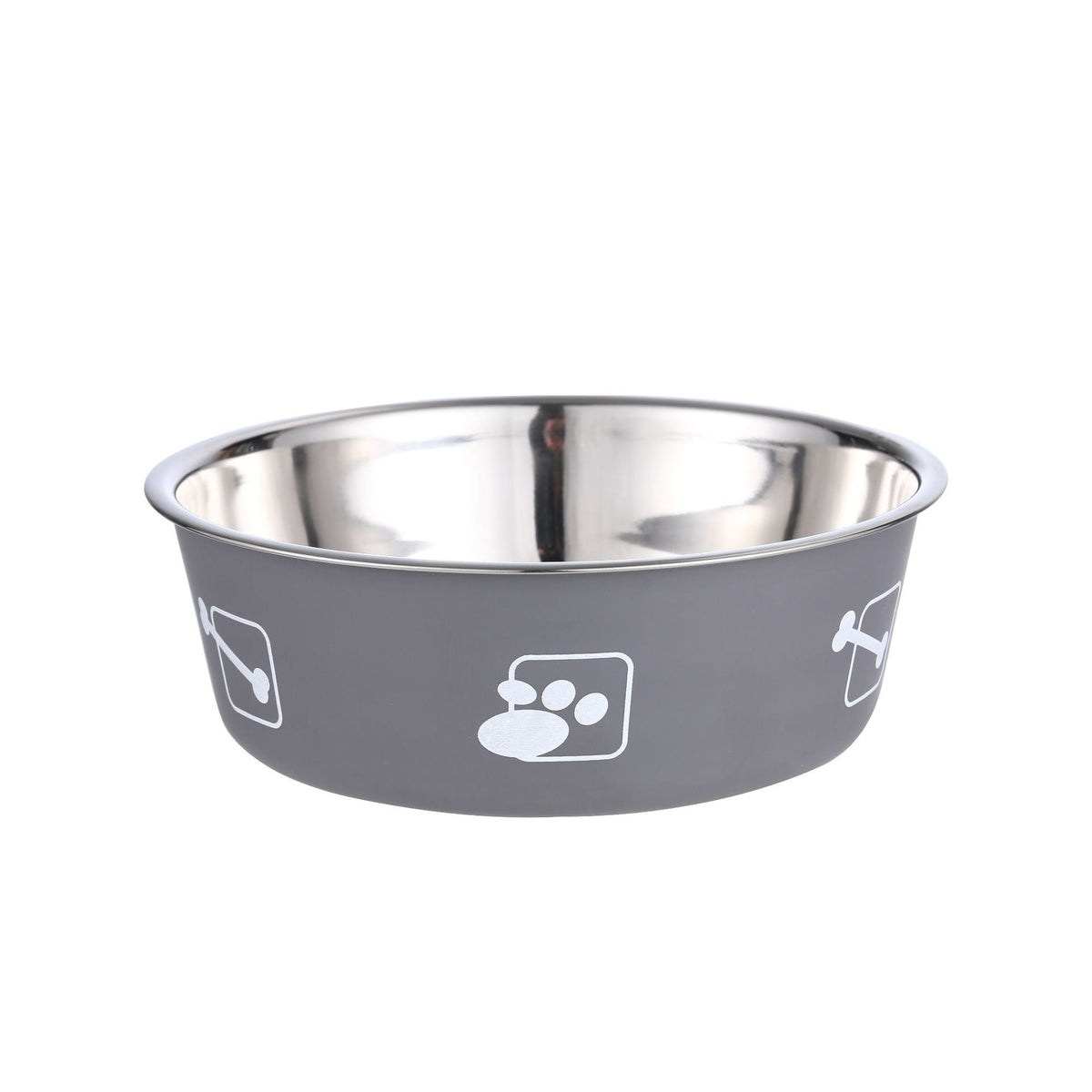 Pet Supplies Pet Stainless Steel Food Bowl Pets Fashion