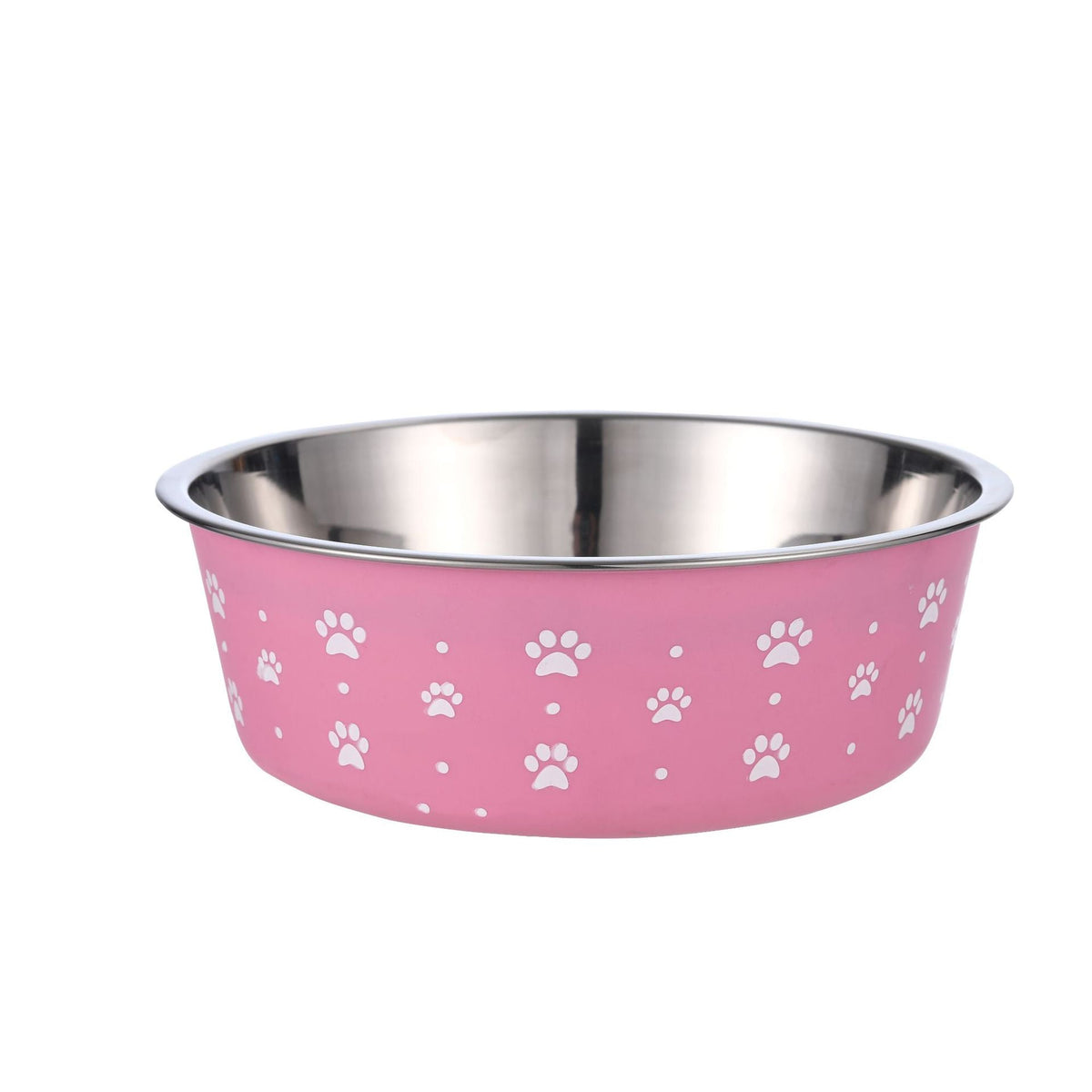 Pet Supplies Pet Stainless Steel Food Bowl Pets Fashion