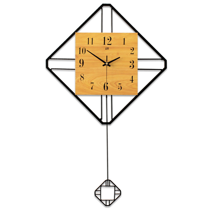 Creative Clock Modern Minimalist Atmosphere Clock Design Sense Wall Clock PearlNestDecor.com