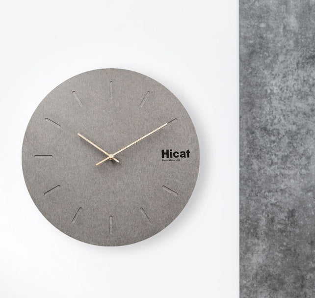 Cement Clock Home Fashion Creative Wall Clock PearlNestDecor.com