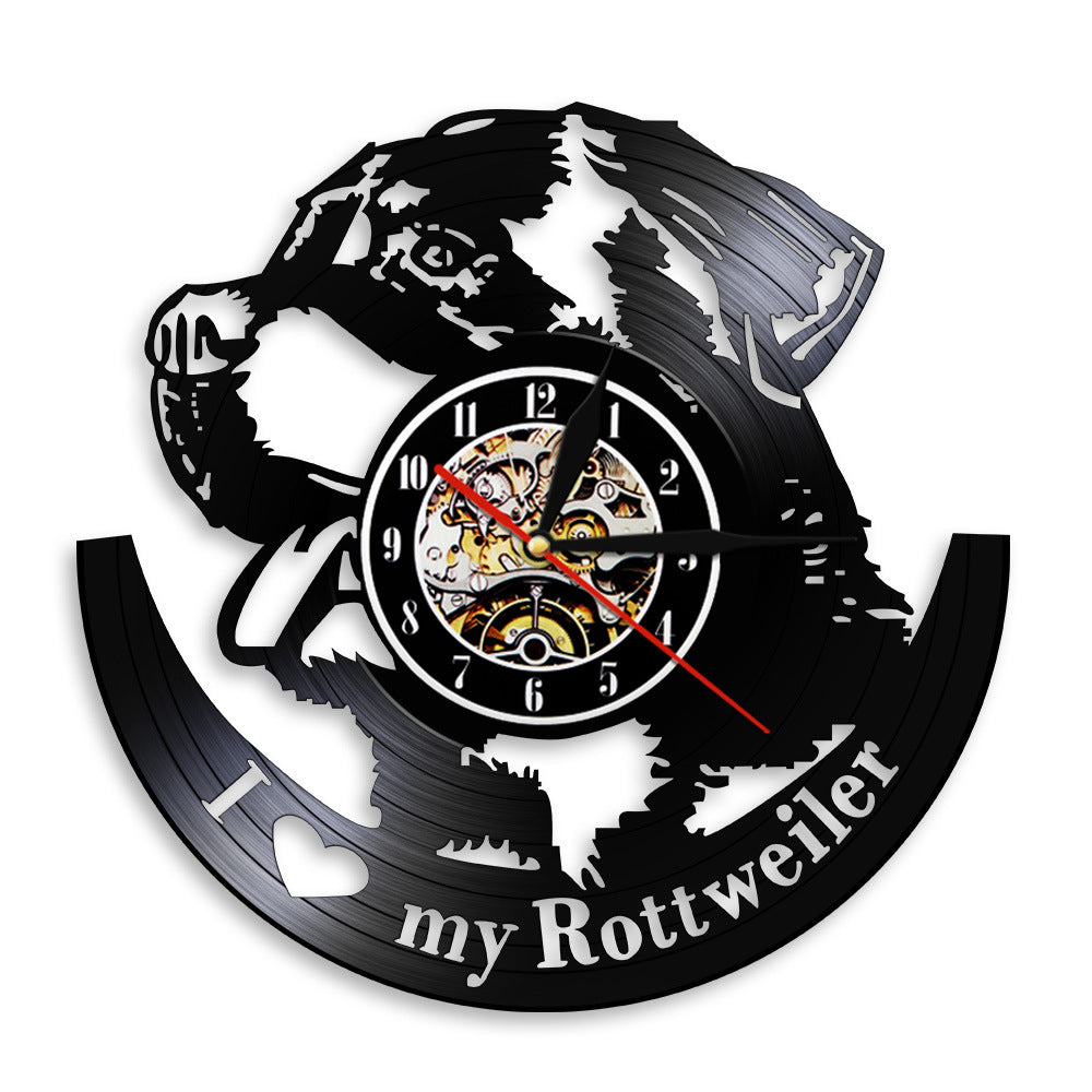Vinyl Wall Clock Vinyl Wall Clock Creative Retro Nostalgic Wall Clock Wall Clock PearlNestDecor.com