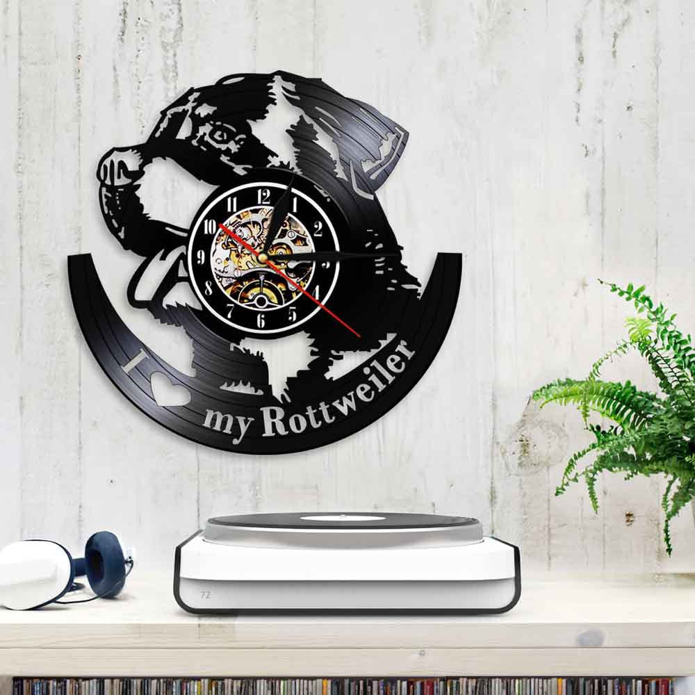 Vinyl Wall Clock Vinyl Wall Clock Creative Retro Nostalgic Wall Clock Wall Clock PearlNestDecor.com