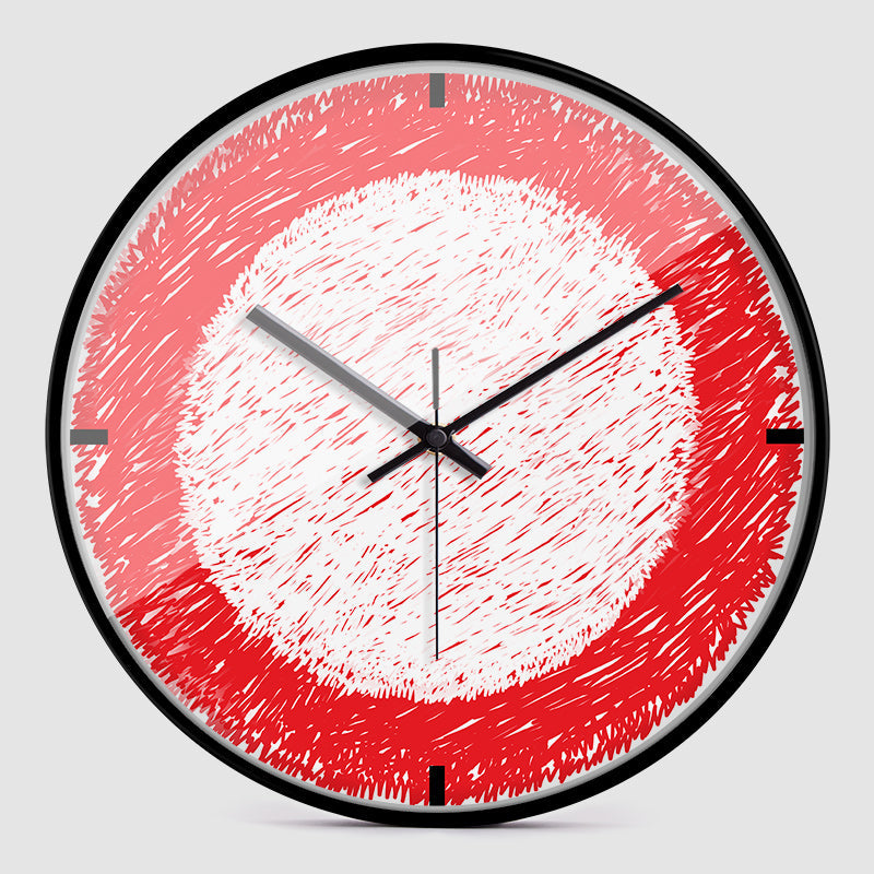 Creative Clock Bedroom Decoration Round Wall Clock PearlNestDecor.com