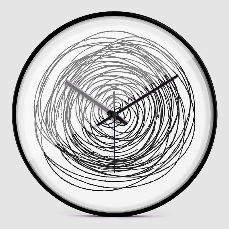 Creative Clock Bedroom Decoration Round Wall Clock PearlNestDecor.com