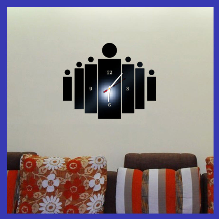 Mirror Wall Clock Acrylic Wall Clock PearlNestDecor.com