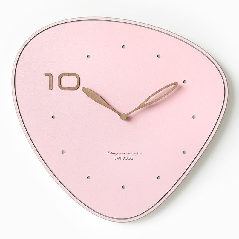 Creative Children's Home Clock Simple Wall Watch Bedroom Living Room Wall Clock PearlNestDecor.com