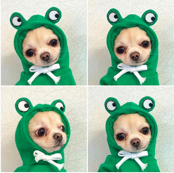 Cute Fruit Dog Clothes For Small Dogs Hoodies Winter Warm Fleece Pet Clothing Puppy Cat Costume Coat For French Chihuahua Outfit LadyShow.Store