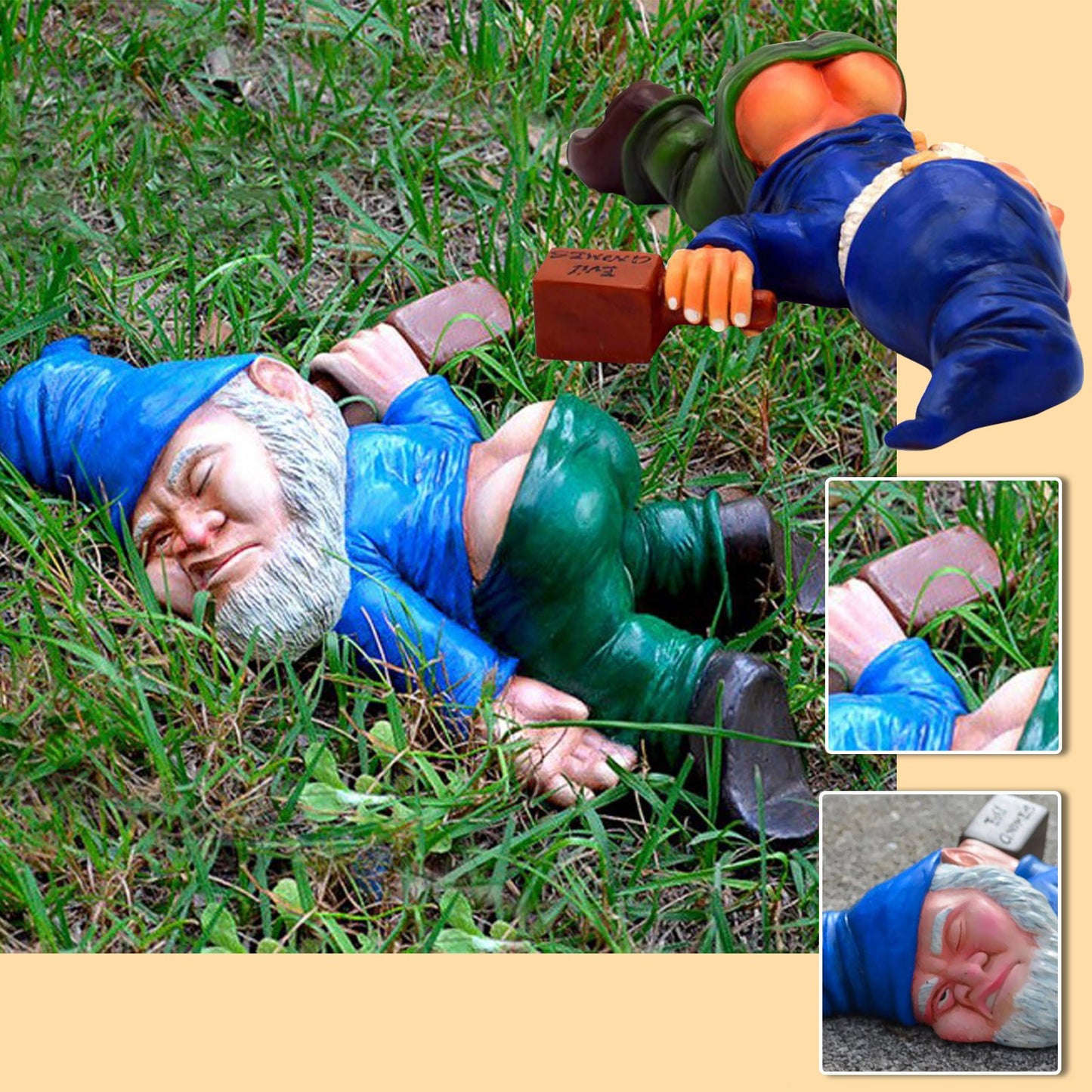 Funny Drunk Garden Creative Drunk Garden  Decoration