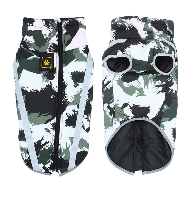 Thicken Warm Dog Coats For Big Dogs Pet Jackets Pet Clothing Wholesale NorixaFashion.com