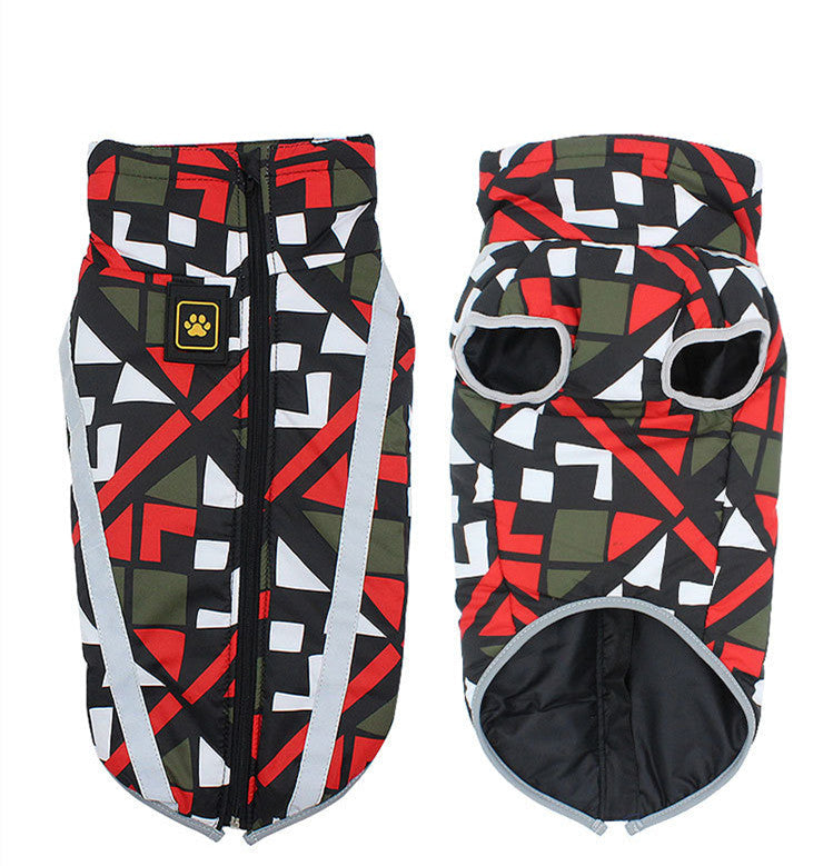 Thicken Warm Dog Coats For Big Dogs Pet Jackets Pet Clothing Wholesale NorixaFashion.com