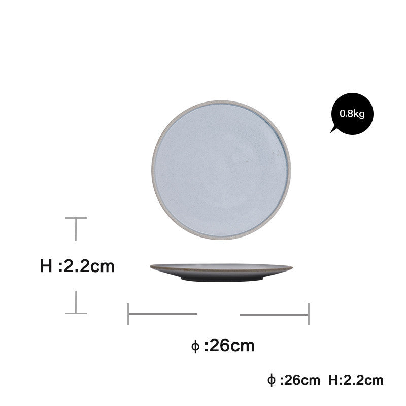 Household Dinner Plate, Flat Plate, Bowl And Plate Set LadyShow.Store