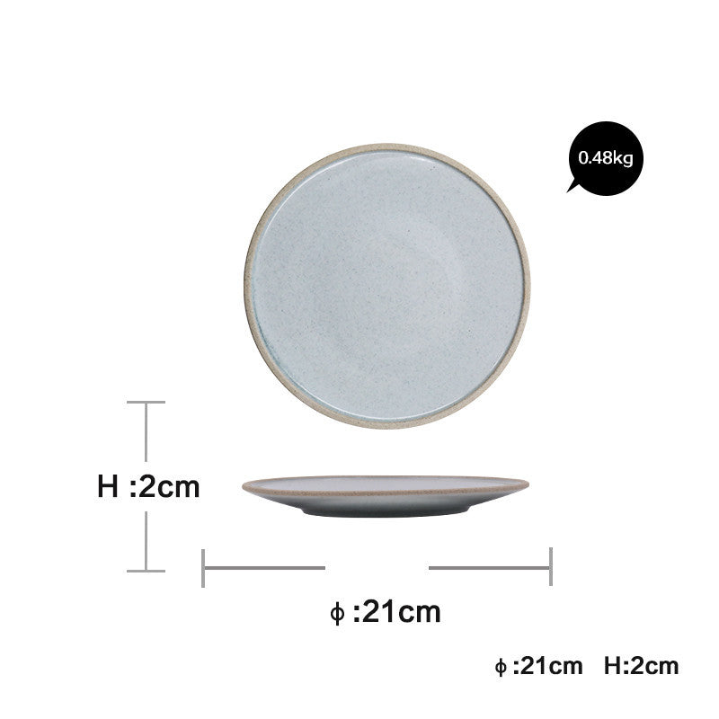 Household Dinner Plate, Flat Plate, Bowl And Plate Set LadyShow.Store