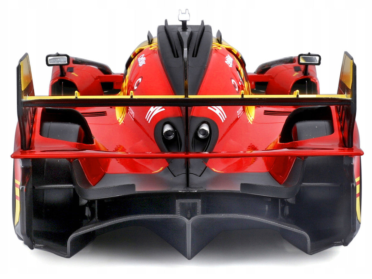Ferrari 499P #50 Antonio Fuoco - Miguel Molina - Nicklas Nielsen "Ferrari AF Corse" Winner "24 Hours of Le Mans" (2024) "Racing" Series 1/18 Diecast Model Car by Bburago LuxuryLifeWay Online Store