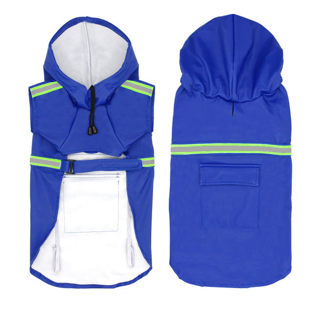 Waterproof Reflective Dog Raincoat Pets Fashion