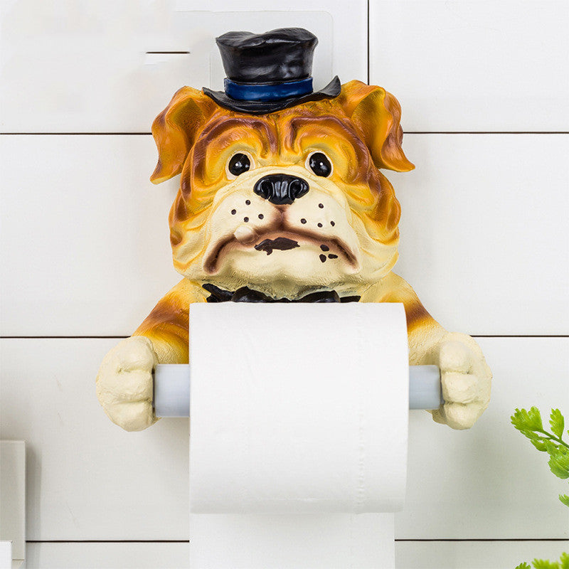Tissue box animal face towel rack LadyShow.Store