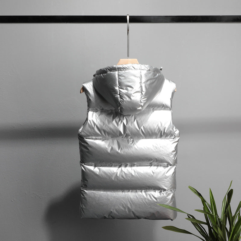 Down cotton vest