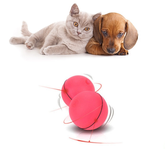 LED Laser Electronic Rolling Pet Funny Cat Toy Ball Pets Fashion