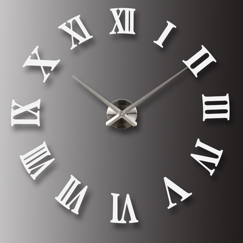 European mirror wall clock creative clock PearlNestDecor.com