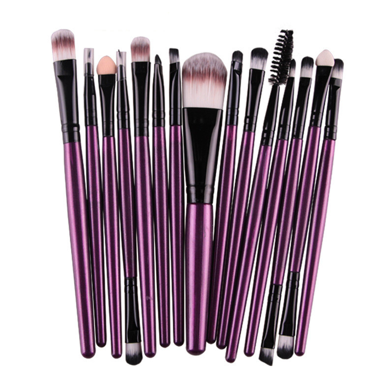 15 Pieces Makeup Brush Set LadyShow.Store