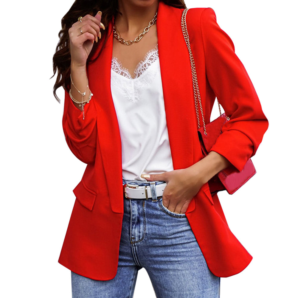 Elegant Blazer For Women Loose Blazer Jackets NorixaFashion.com