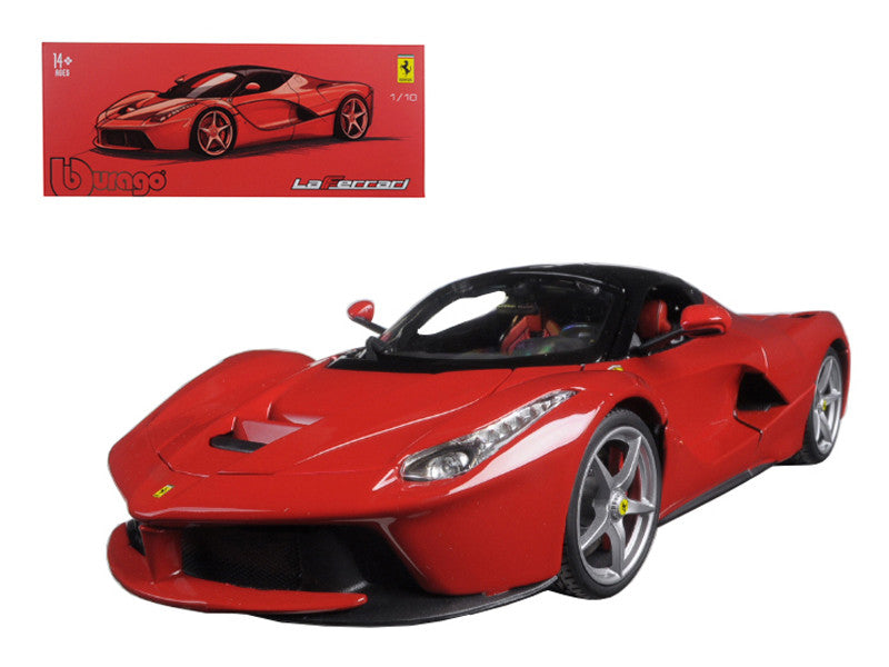 Ferrari LaFerrari F70 Red with Black Top "Signature Series" 1/18 Diecast Model Car by Bburago LuxuryLifeWay Online Store