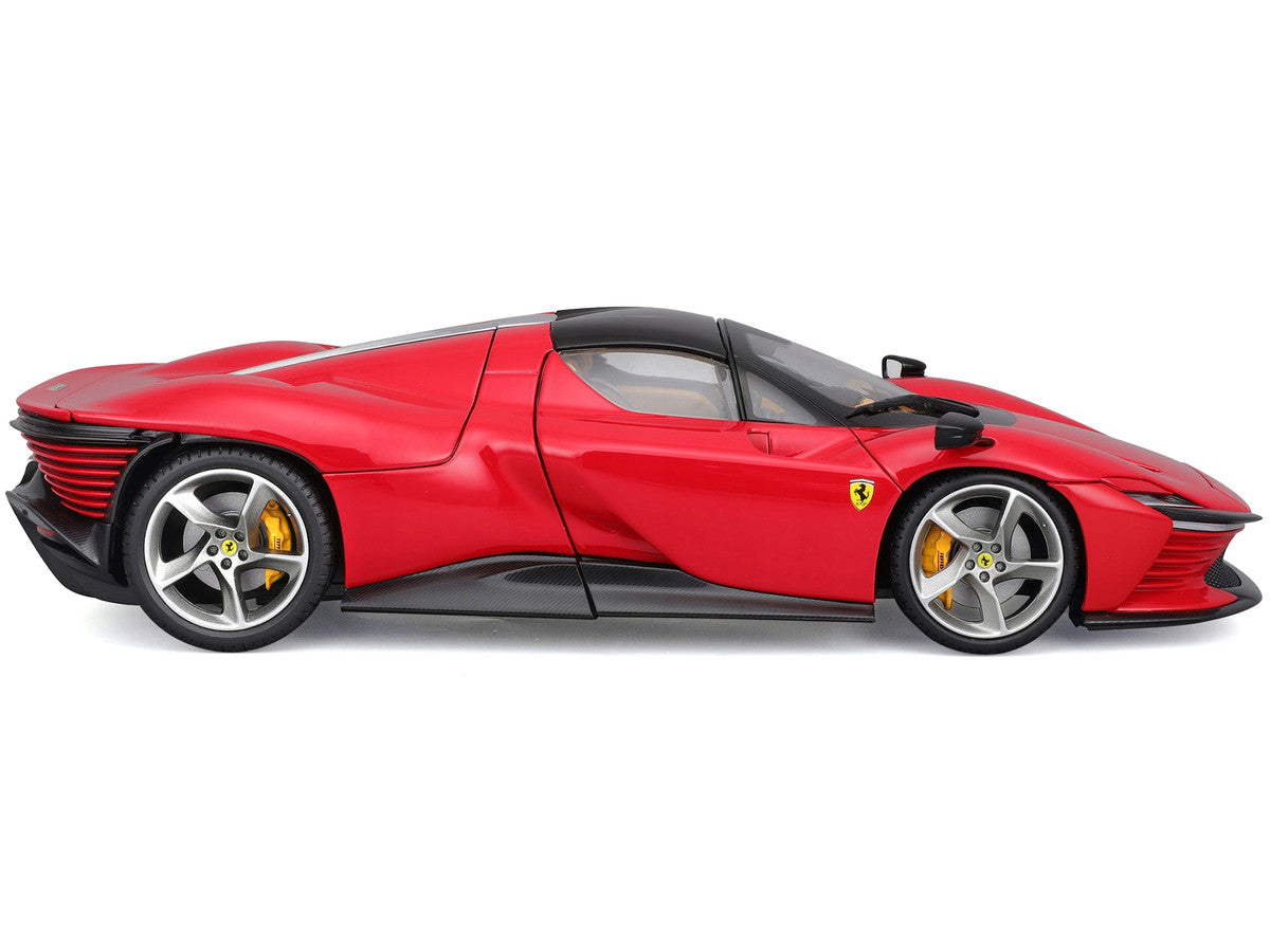 Ferrari Daytona SP3 Red with Black Top "Signature Series" 1/18 Diecast Model Car by Bburago LuxuryLifeWay Online Store