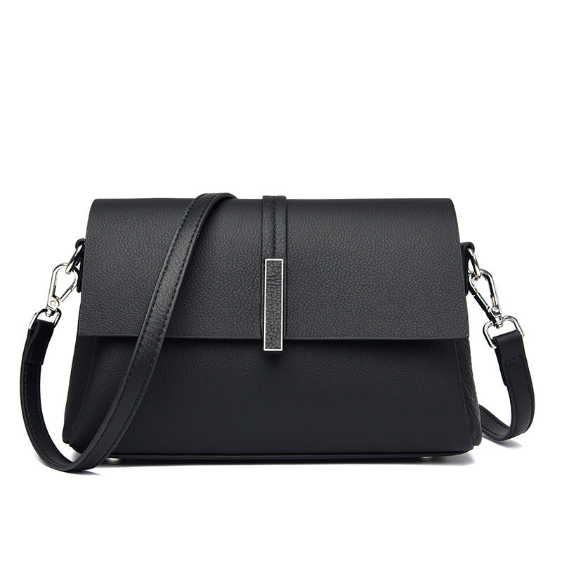Women's Cowhide Tote Bag Simple Shoulder Messenger Bag LadyShow.Store