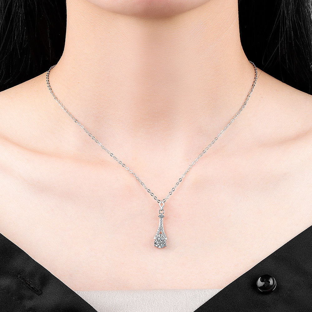 S925 Sterling Silver Necklace Women LadyShow.Store