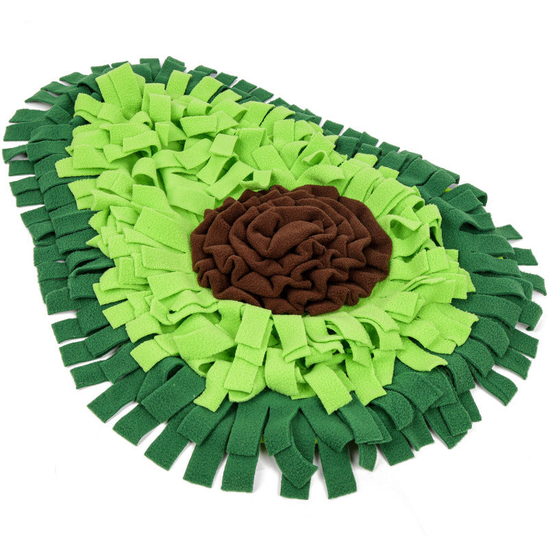 Dog Sniffing Mat Dog Puzzle Toy Pet Snack Feeding Mat Boring Interactive Game Training Blanket Snuffle Feeding Training Mat Pets Fashion