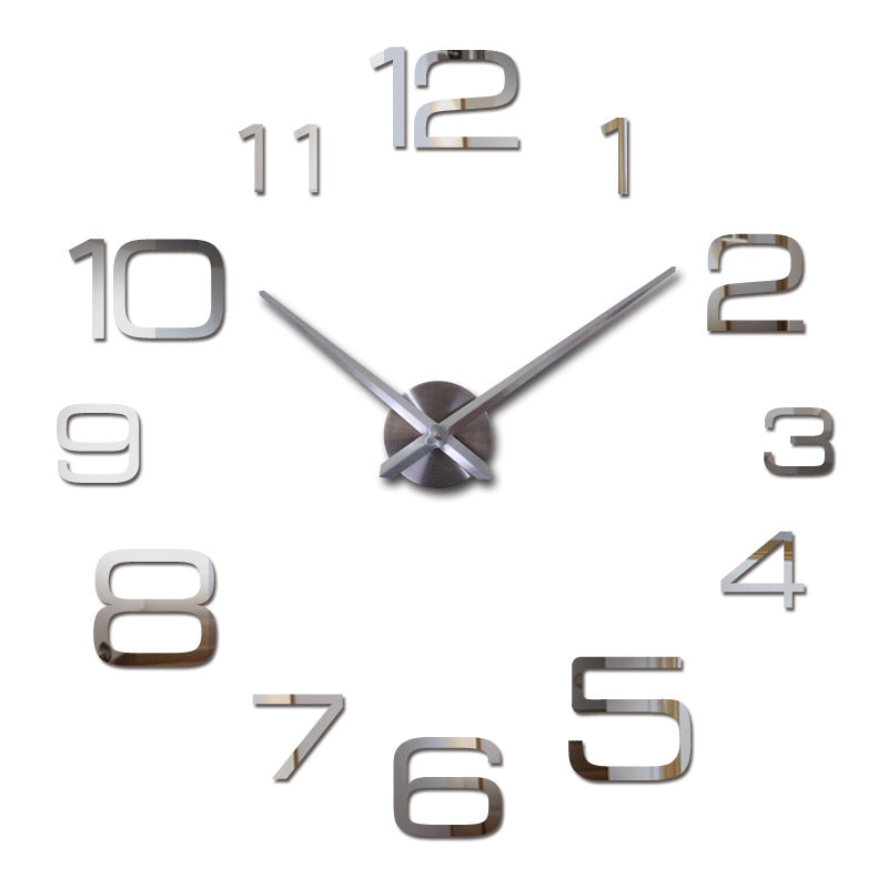 Creative Wall Sticker Decoration DIY Acrylic Clock PearlNestDecor.com