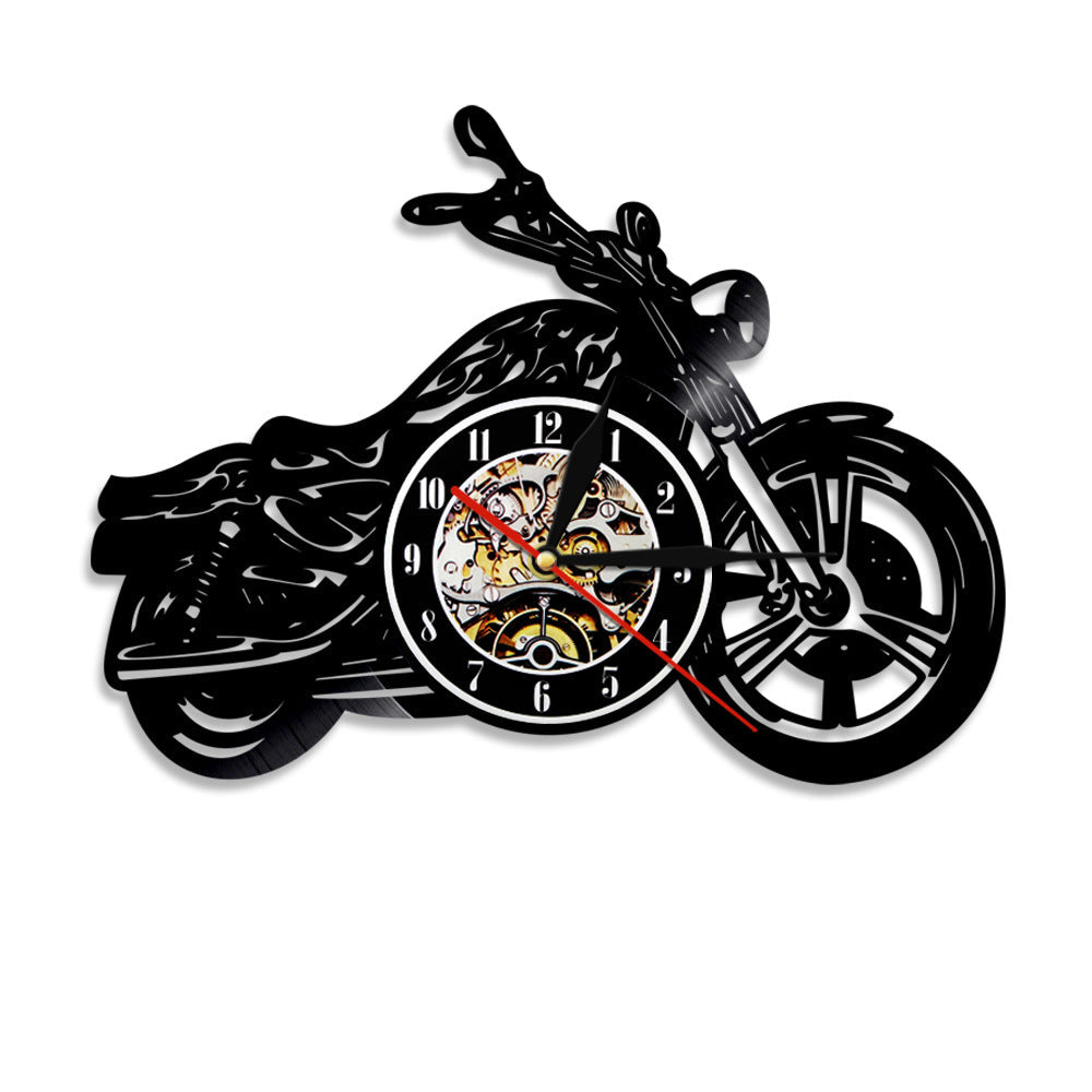 Retro nostalgic creative home wall clock PearlNestDecor.com