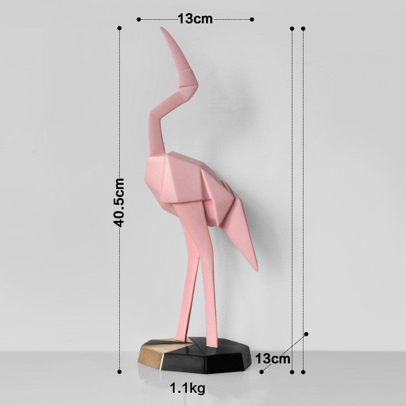 Nordic Creative Flamingo Decoration Resin Crafts LuxuryLifeWay Online Store
