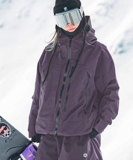 Fully Taped Unisex Snowboard Jackets Best YouTube Store