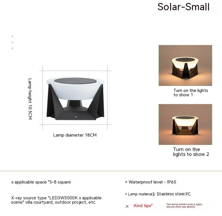 Solar Pillar Lamp Best YouTube Store