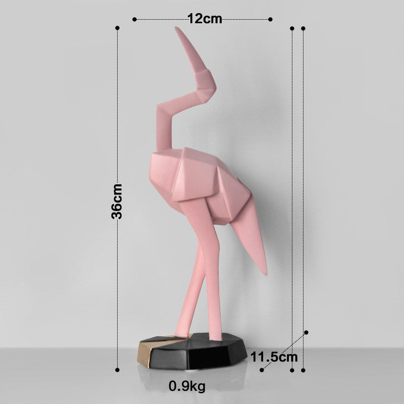 Nordic Creative Flamingo Decoration Resin Crafts LuxuryLifeWay Online Store