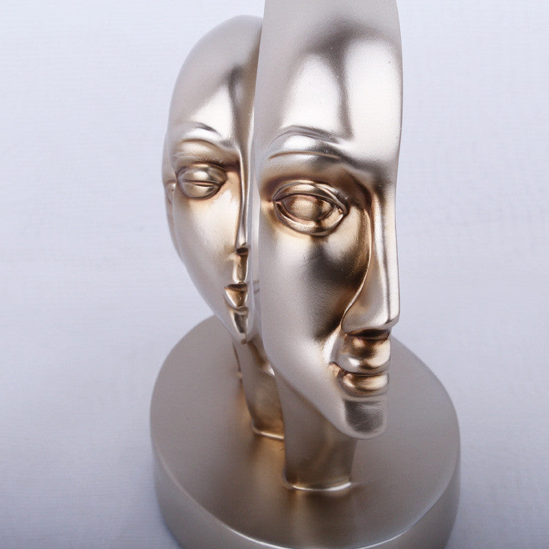 Resin Statue Sculpture Artwork Morden Ornaments PearlNestDecor.com