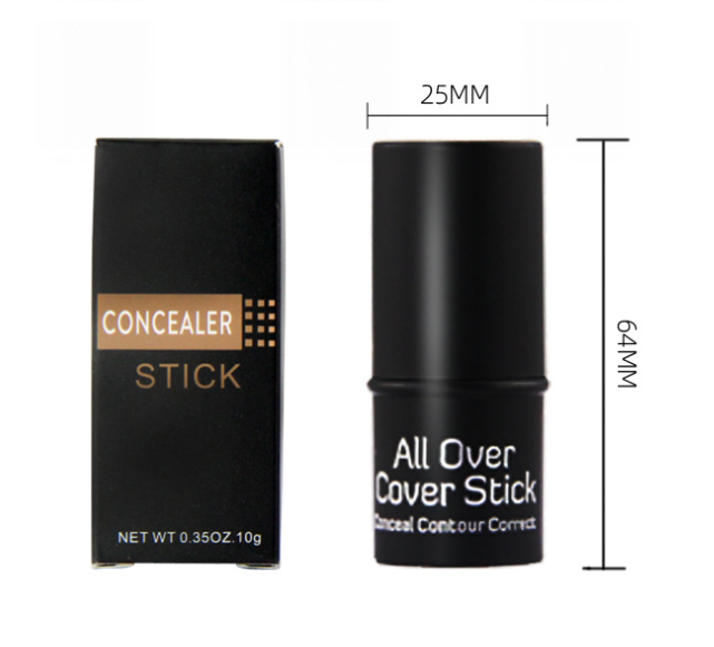 Three-Color Moisturizing Stick Cover Pimples Freckles Dark Circles Face Concealer