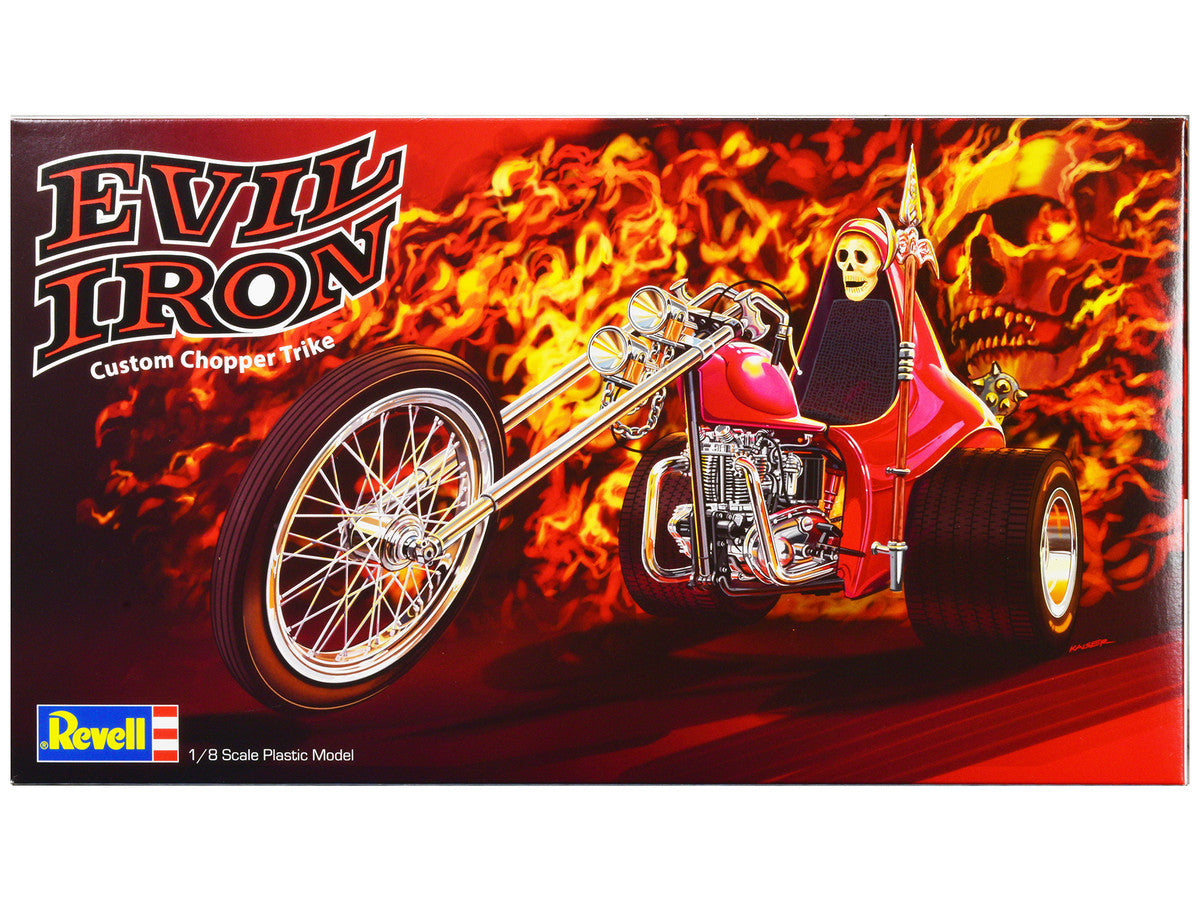 Level 5 Model Kit Evil Iron Custom Chopper Trike 1/8 Scale Model by Revell LuxuryLifeWay Online Store