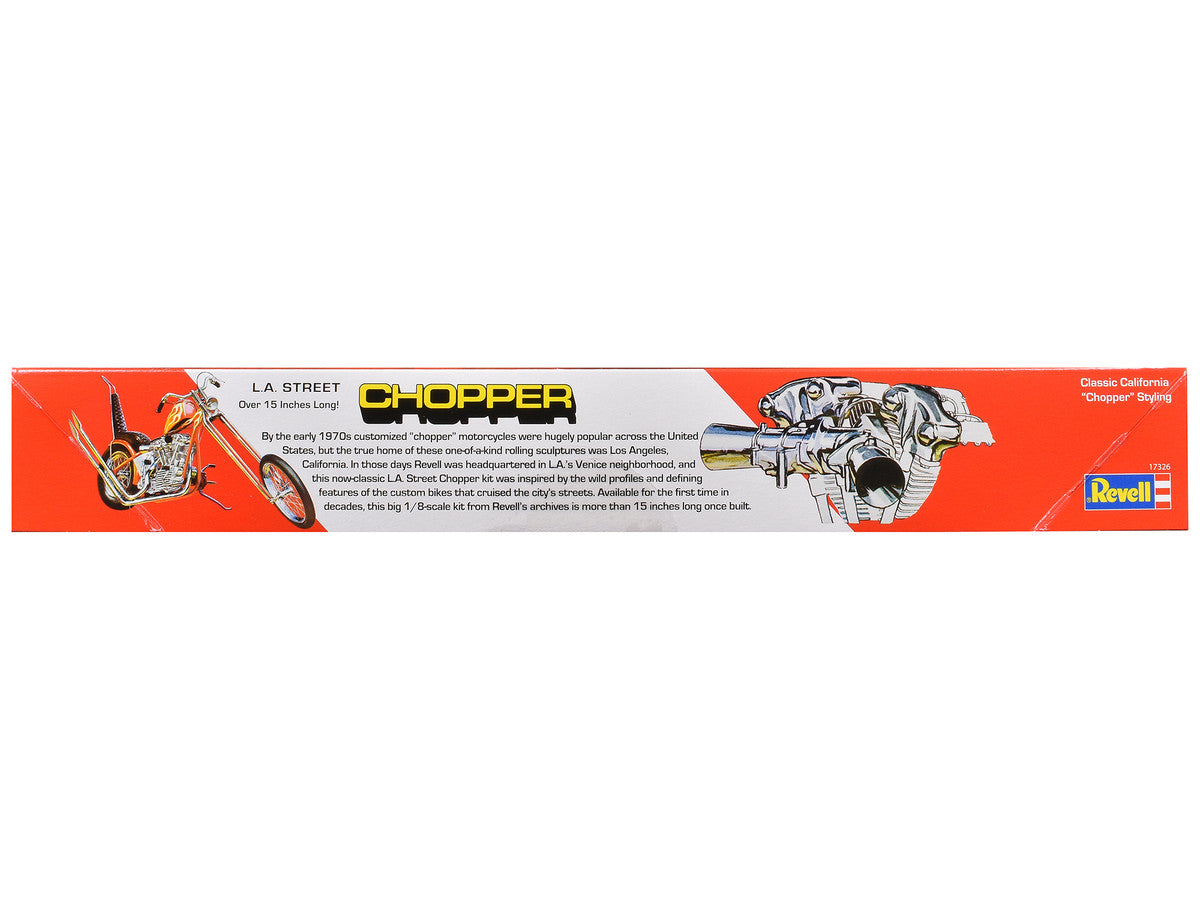 Level 5 Model Kit LA Street Chopper Motorcycle 1/8 Scale Model by Revell LuxuryLifeWay Online Store